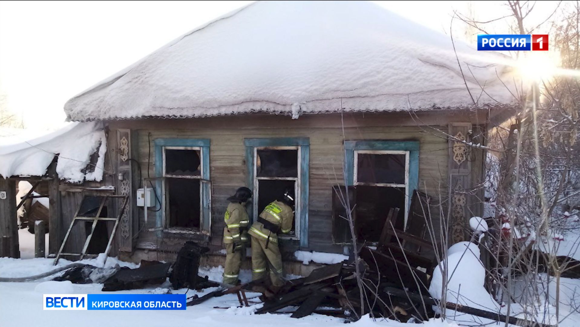 В Уржумском районе в результате пожара погиб мужчина смотреть онлайн