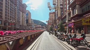 🇨🇳 Чамдо, Китай - Автомобильная прогулка по городу