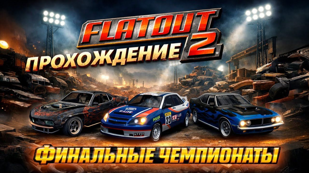 Финальные чемпионаты в Flat Out 2 — Прохождение #4 смотреть онлайн
