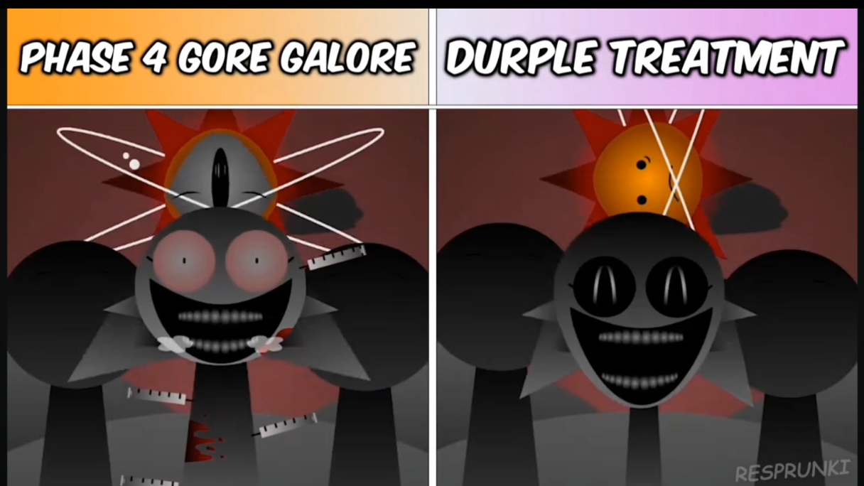 Sprunki Phase 4 Gore Galore Vs Durple Treatment