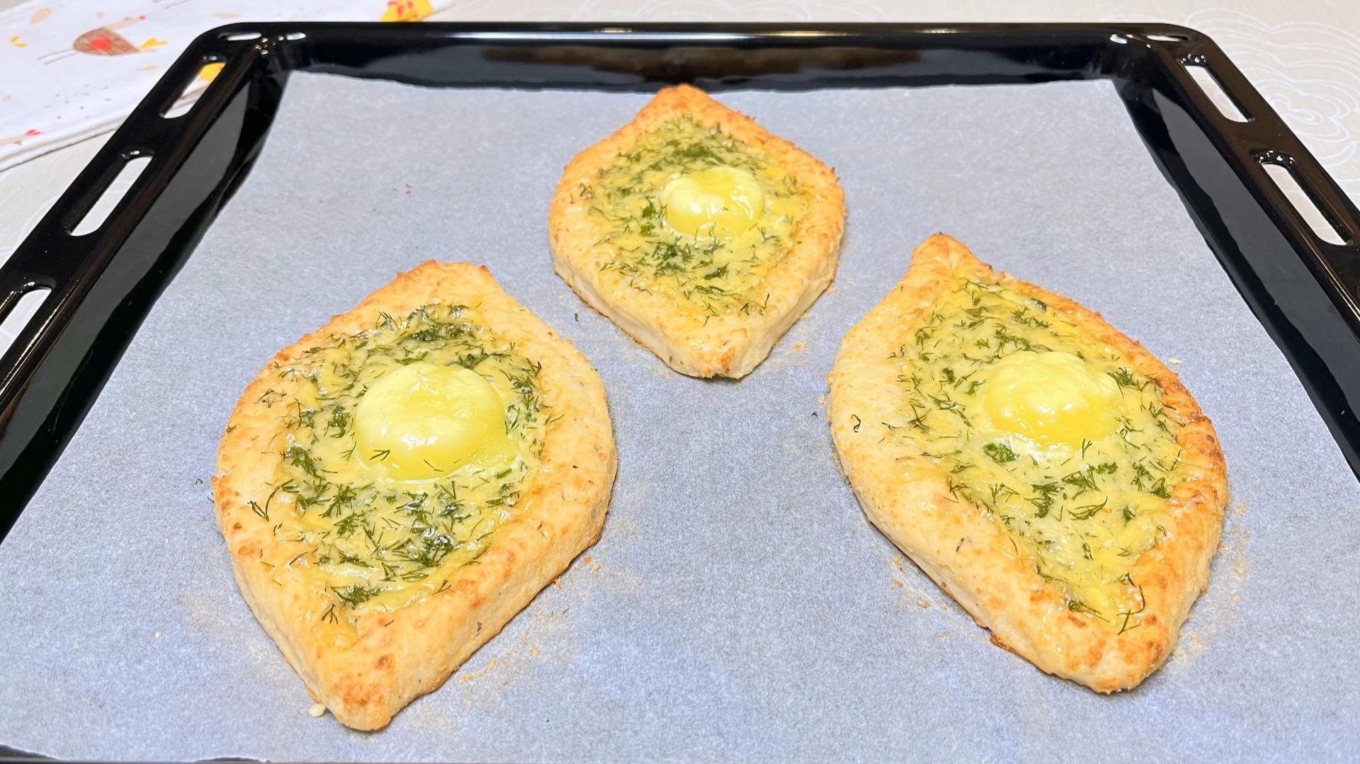 Хачапури ПП. Много белка, без глютена.