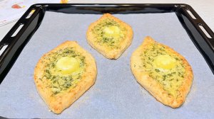 Хачапури ПП. Много белка, без глютена.