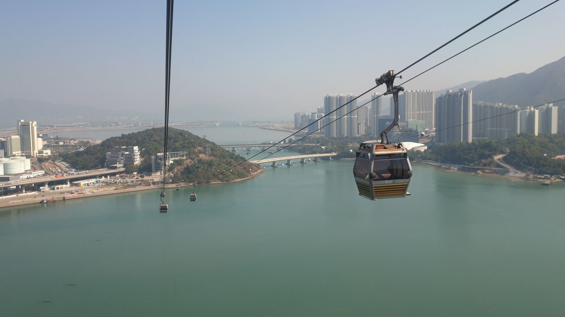 Канатная дорога Ngong Ping 360 в Гонконге (часть 1)
