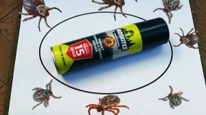 Москитек от клещей - испытание защитных свойств Рефтамид Экстра Антиклещ