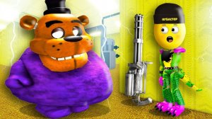 РЕДКИЙ ФРЕДДИ БЫЛ НАЙДЕН В ЗАКУЛИСЬЕ В РОБЛОКС! Нуб Roblox