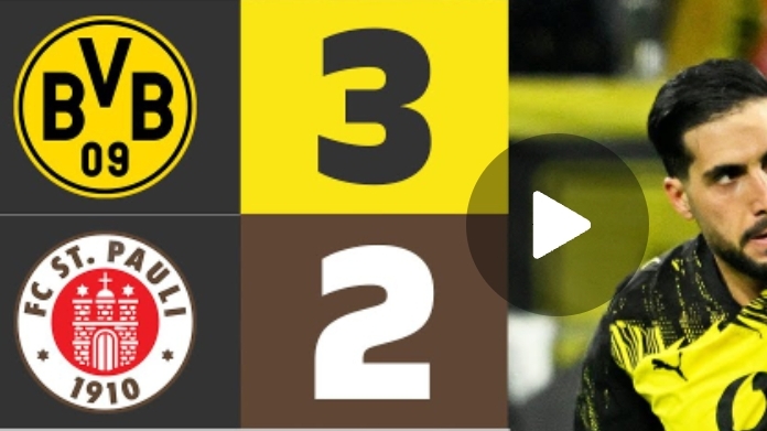 Боруссия Дортмунд — Санкт-Паули. Обзор матча. Бундеслига 25/25. смотреть онлайн