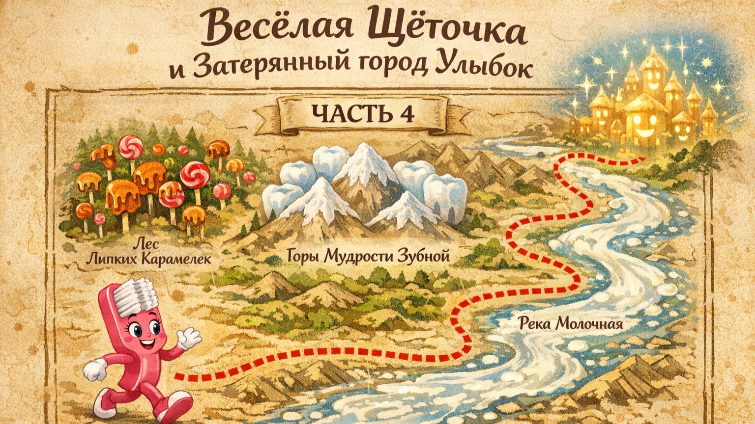 Весёлая Щёточка и Затерянный город Улыбок. Часть 4 (Финал)