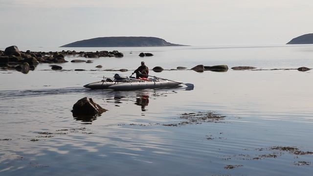 © "Саша Норко покидает наш лагерь". 2011 Экспедиция "Наследие Гипербореи 2011" MVI_0702 13-8-11