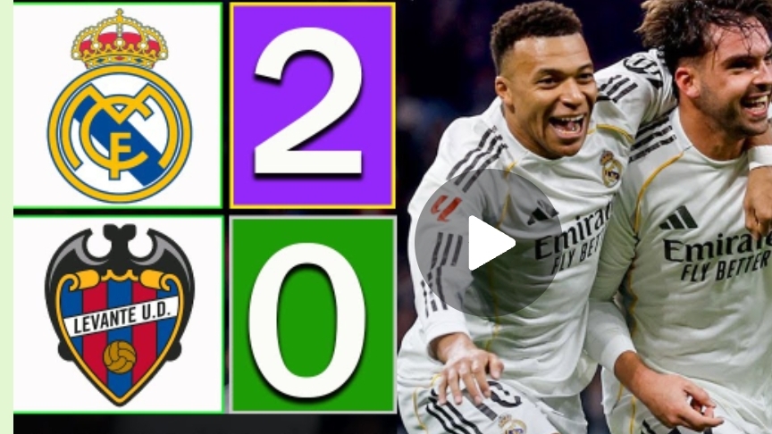 Реал Мадрид — Леванте. Обзор матча. Ла Лига 25/26 смотреть онлайн