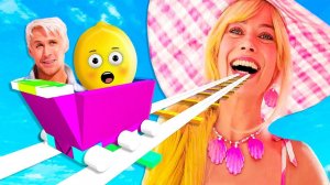 ВАГОНЕТКА БАРБИ В РОБЛОКС! Нуб Roblox