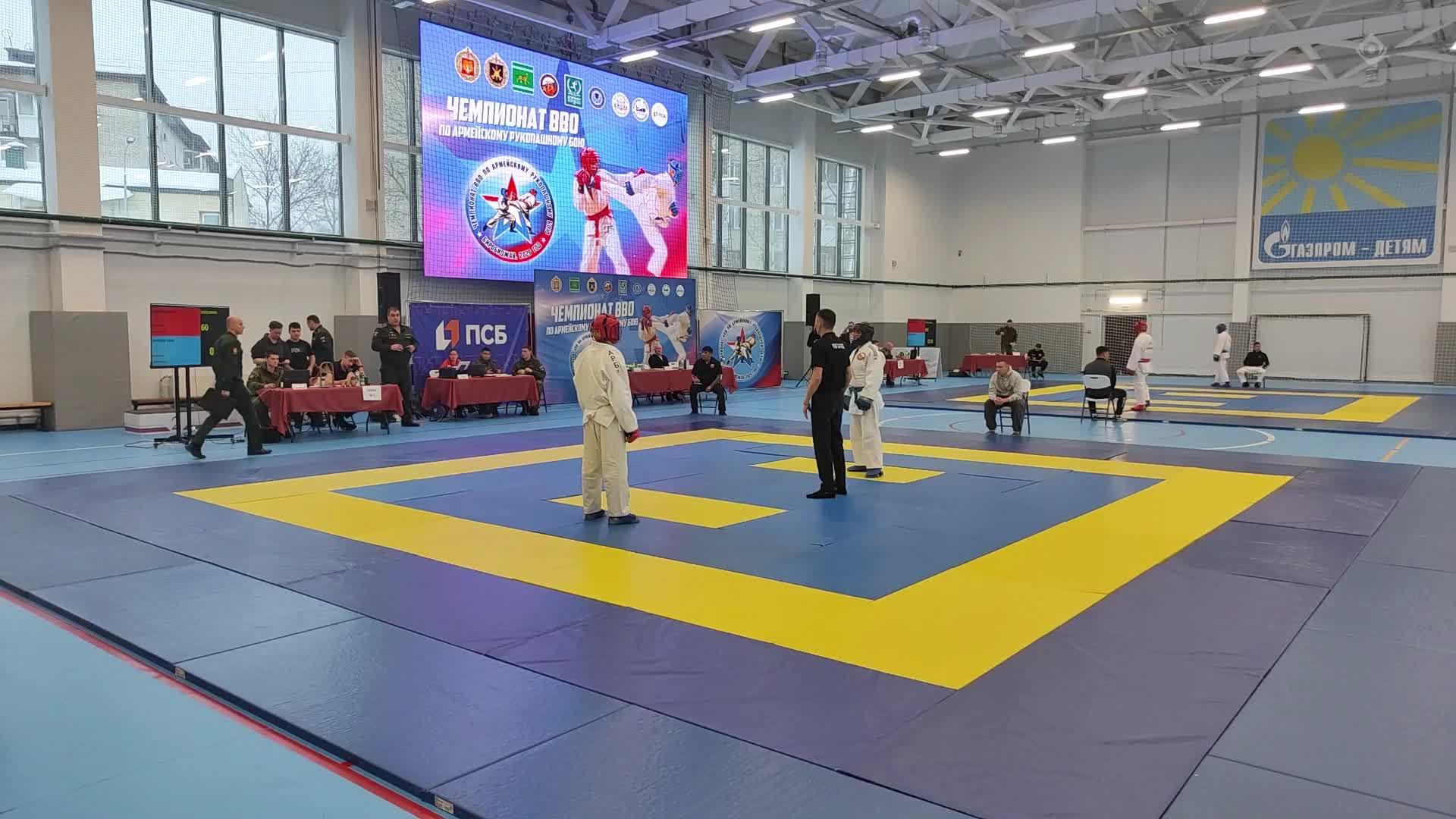 Чемпионат восточного военного округа по армейскому рукопашному бою (День 1, Ковер 2) смотреть онлайн