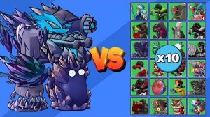 ОБСИДИАНОВЫЕ ГИБРИДЫ ПРОТИВ ВСЕХ ЗОМБИ В PvZ FUSION МОДЕ | КТО ПОБЕДИТ? #pvz #fusion #zombick