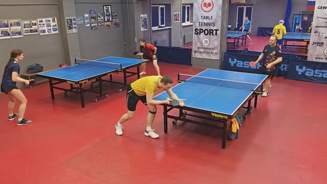 Жураковский А. (563) - Чирков А. (709) 30.12 настольный теннис турнир Закрытие Сезона-2026 смотреть онлайн