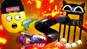 СТРАШНЫЙ МУЛЬТЯШНЫЙ КОТ ГОРКА ПОЖИРАТЕЛЬ АТАКУЕТ