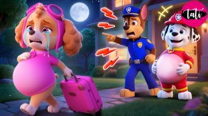 Щенячий патруль и Маршалл. Залипательное видео. Мультфильм для детей и малышей. Анимация 76