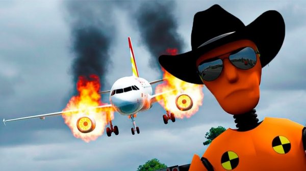 ПОЛЕТ В АД | ЖЕСТОКАЯ авиакатастрофа | BeamNG.Drive | Бемиджи Драйв