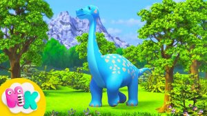 Песня о динозавре  Динозавры мультики | Песни Для Детей | HeyKids