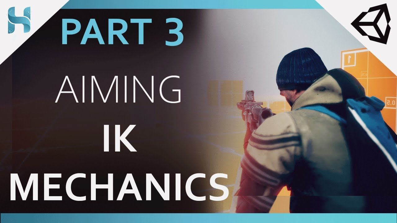 Aiming IK MECHANICS - Making Survival-Shooter Game in Unity: PART 3 смотреть онлайн