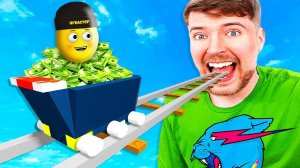 ТЕЛЕЖКА МИСТЕР БИСТ в ROBLOX !