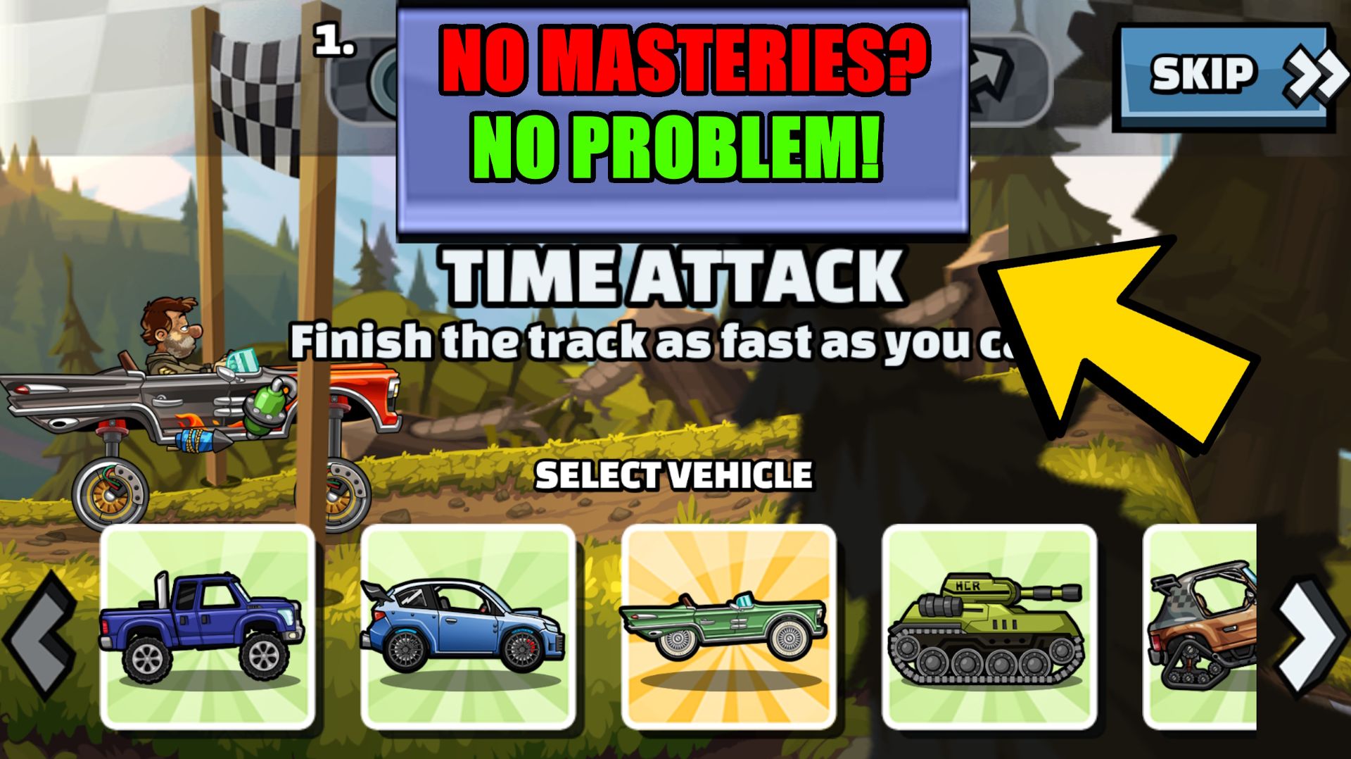 😉👌🔥 NO MASTERIES NO PROBLEM (Rapid Decisions) - Hill Climb Racing 2 смотреть онлайн