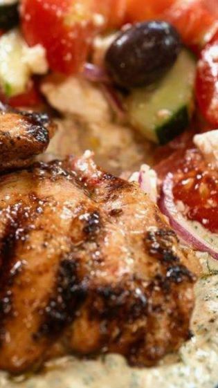 РУМЯНЫЕ БЕДРЫШКИ НА ГРИЛЕ