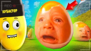 ЯЙЦА АТАКУЮТ В РОБЛОКС! Нубик и про Roblox