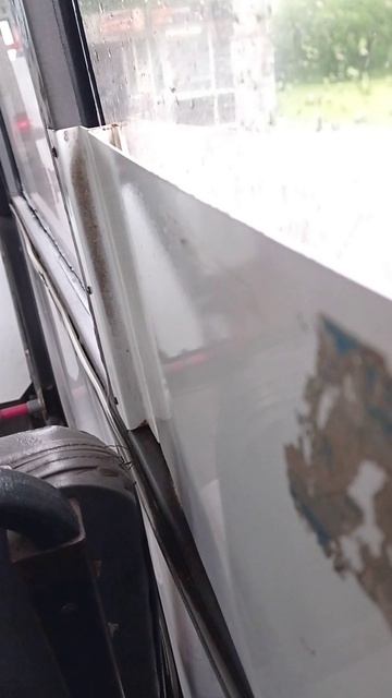 Троллейбусный маршрут №14 Кемерово фрагмент