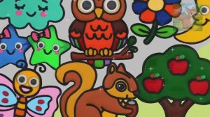 Природные наклейки для рисования желе, удовлетворительное видео-Как сделать рамки для фотографий из