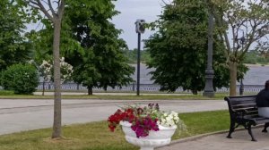 Парк «Стрелка» в Ярославле. Путешествие по России. Золотое кольцо