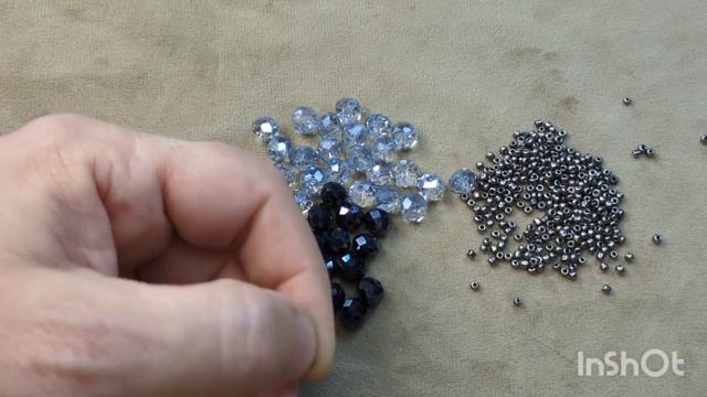 Колье из бисера и бусин 🌹 смотреть онлайн