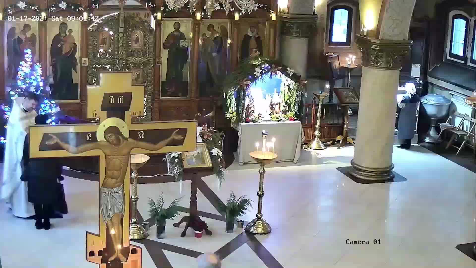 Божественная литургия. Заупокойная лития. 17.01.2026г. 9.00 смотреть онлайн