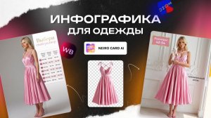 Идеальная инфографика для одежды. Делаем фотосессию и продающие фото с нейросетью БЕСПЛАТНО И ПРОСТО