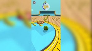Going Balls  Super Speed run Gameplay New Update Level 1857 Banana frenzy