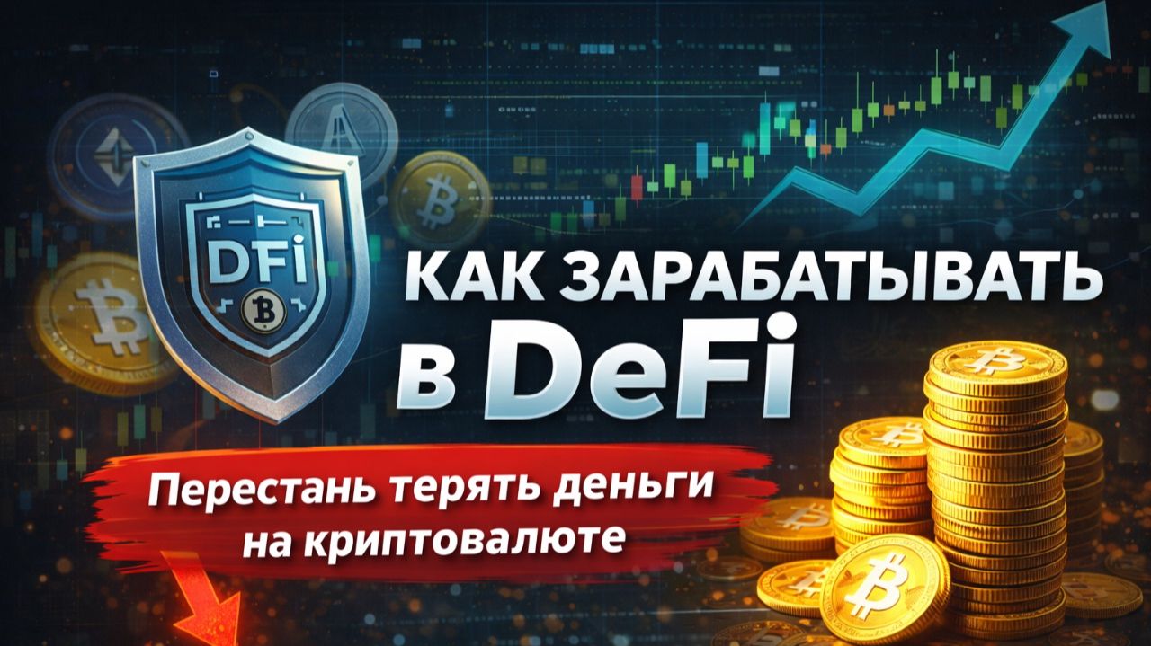 Как я зарабатываю в DeFi. Секреты увеличения капитала в криптовалюте. Заработок в DeFi в 2026