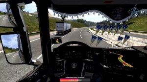 Euro Truck Simulator 2 Динамическая сочность RTX пора покататься на грузовике Scania. 2-я часть.