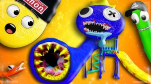 СИНИЙ ПОЖИРАТЕЛЬ РАДУЖНЫЕ ДРУЗЬЯ ГОРКА В РОБЛОКС! Нубастер