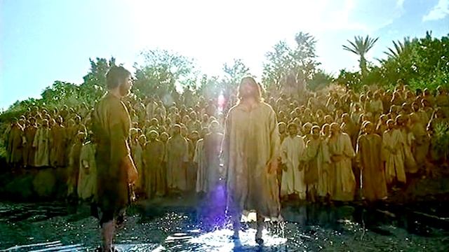 Крещение Иисуса Христа Иоанном Крестителем в Иордане. (фрагмент фильма)