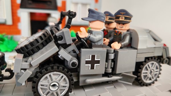 Lego WW2 "Один выстрел"