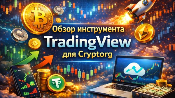 TradingView - обзор инструмента для Cryptorg