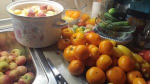 58- Урожай.. Дары лета😁Мурзик согласился спать в своей лежанке(24.08.21)