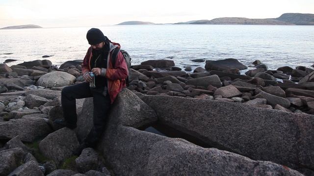 © "Жертвенник на Лодейном". 2012. Экспедиция "Наследие Гипербореи" MVI_0150