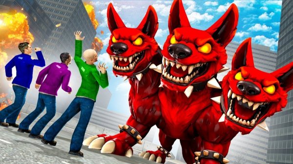 НЕ ЗЛИ ЦЕРБЕРА! ТРЕХГОЛОВЫЙ ПЕС! УГАР И БЕЗУМИЕ В Garry`s Mod