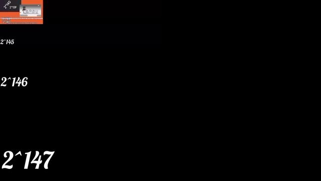 Майнкрафт 2^150