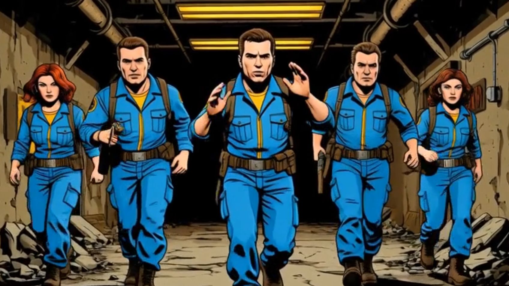 начал строить свое убежище?| Fallot Shelter #1