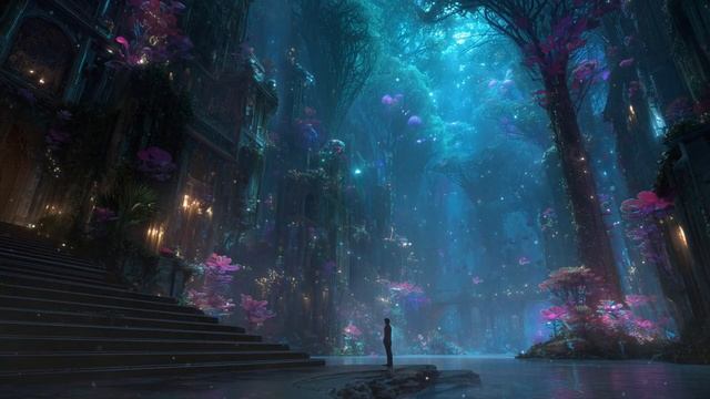 Мир кристаллов - Нежная космическая музыка для отдыха, фоновая музыка для расслабления