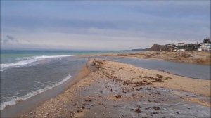 СВОДКА ПОГОДЫ  с пляжей Любимовки за 17.01.2026г. город Севастополь.