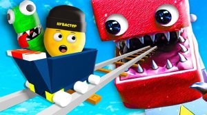 СОЗДАЛ ТЕЛЕЖКУ ПЛЕЙТАЙМ 3 И РАДУЖНЫХ ДРУЗЕЙ в ROBLOX!