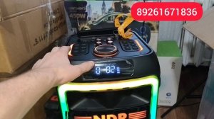ГОРАЗДО МОЩНЕЕ ЧЕМ КОЛОНКА JBL Partybox 100, 110 🔥 Громкая басовая колонка 5000 W с 2 Микрофонами