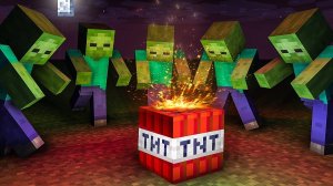 ЗОМБИ АПОКАЛИПСИС | Страшная история в Майнкравт - Майнкравт истории