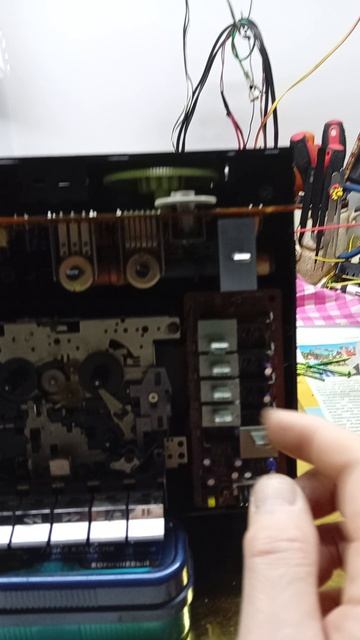 ремонт кассетника панасоник